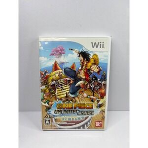 One Piece Unlimited Cruise Episode 1 Nintendo Wii NTSC-J Japanese Import Bandai